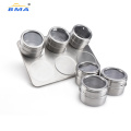 Factory High Quality Stainless Metal Steel Storage Magnetic Spice Jars